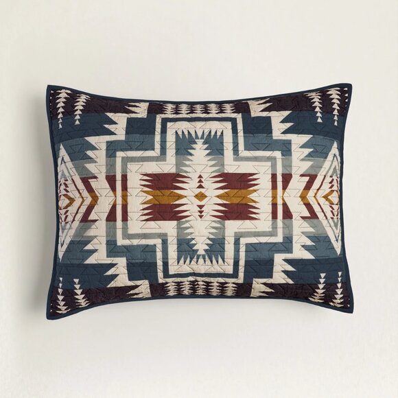 PENDLETON Harding 3 Pc. Queen COVERLET SET ~ Stunning! - Picture 4 of 5